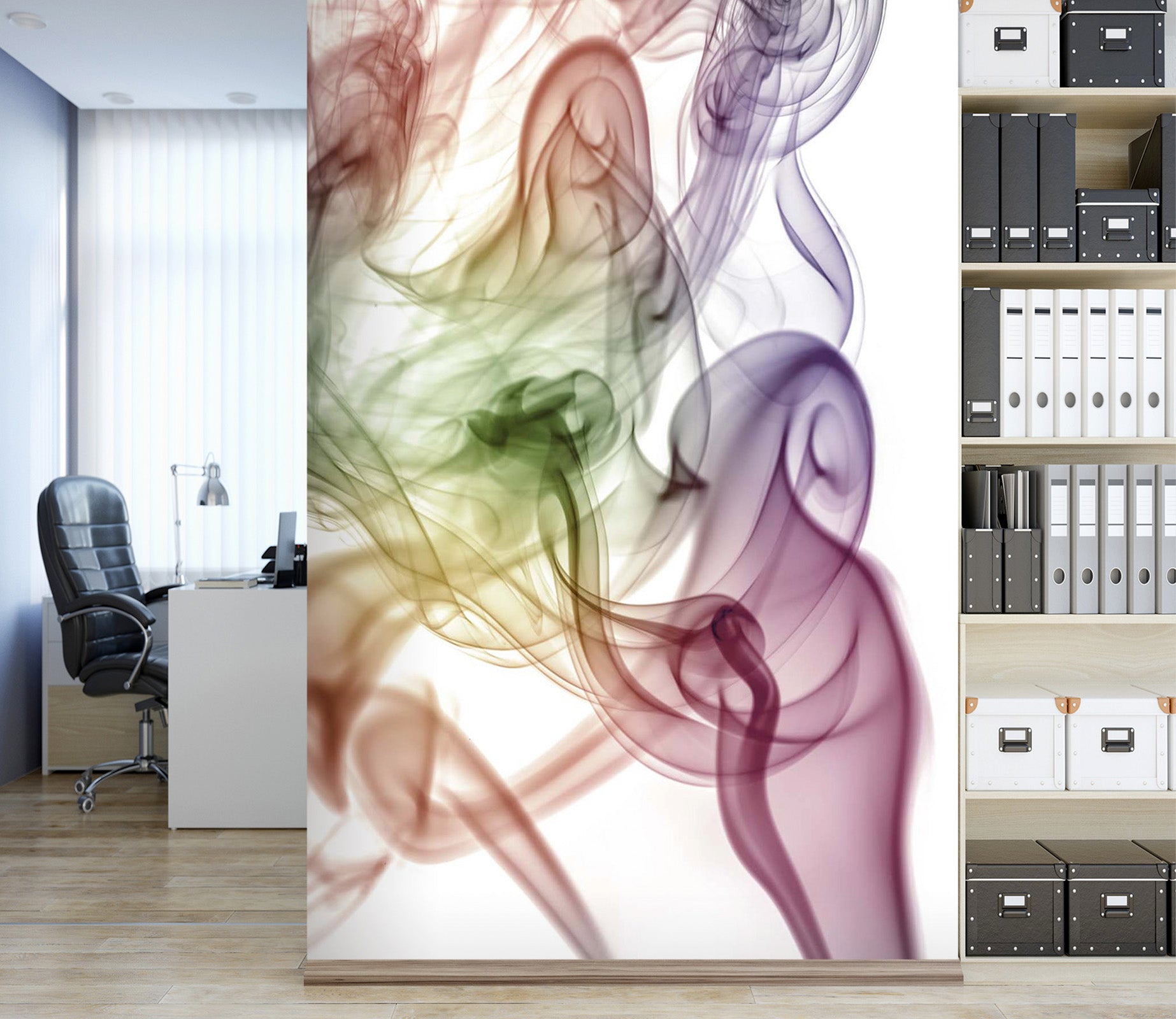 3D Color Smoke 101 Assaf Frank Wall Mural Wall Murals