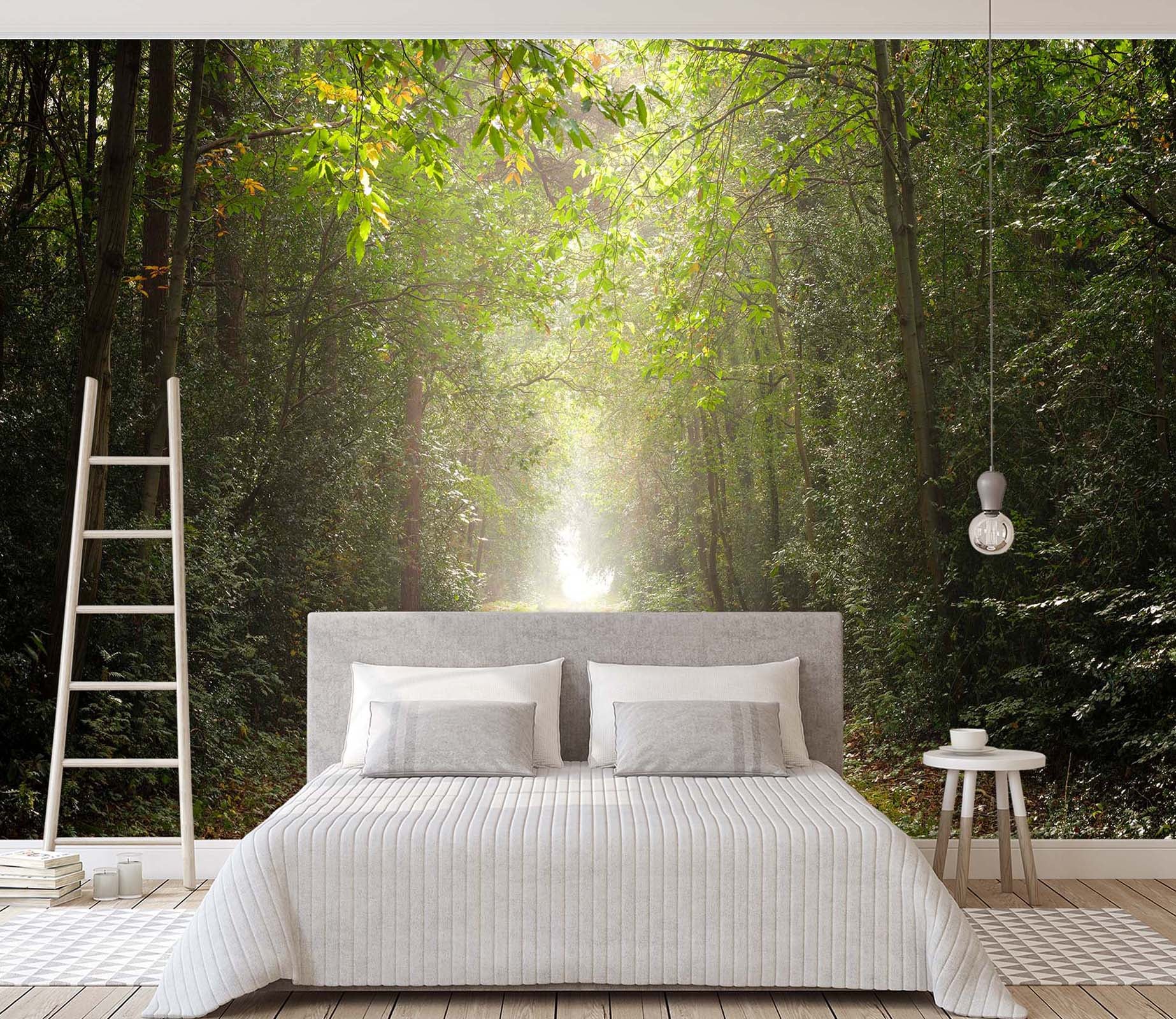 3D Green Trees 6188 Assaf Frank Wall Mural Wall Murals