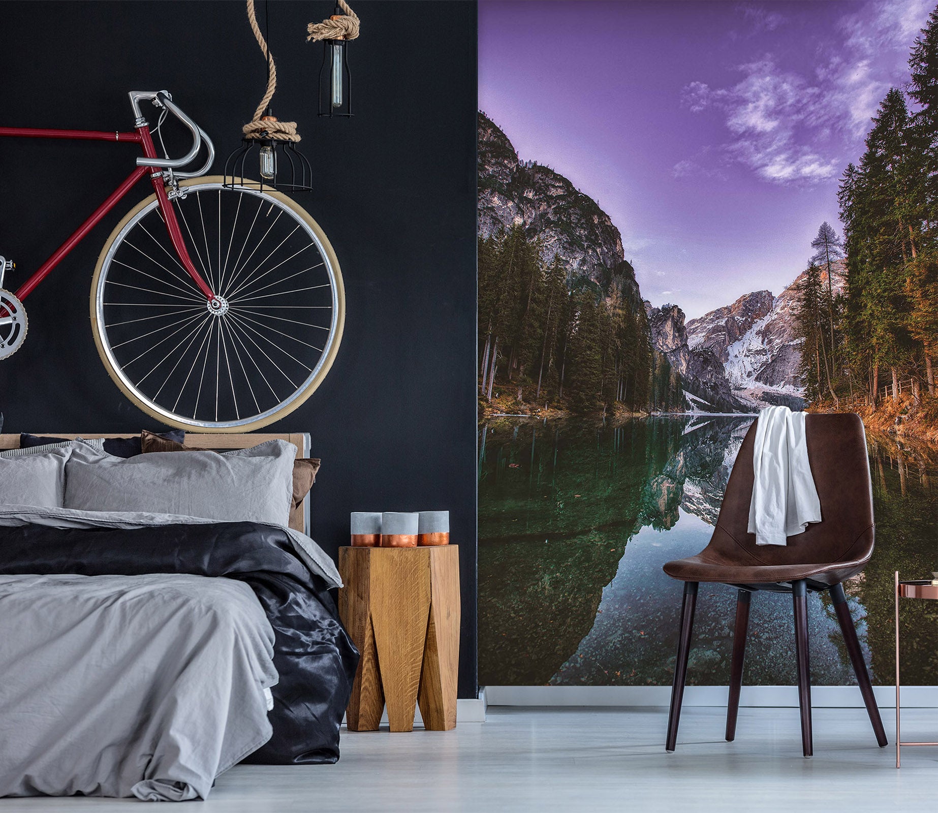 3D Valley River 2088 Wall Murals