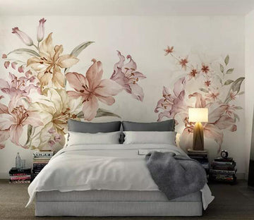 3D Blooming Lily WG502 Wall Murals