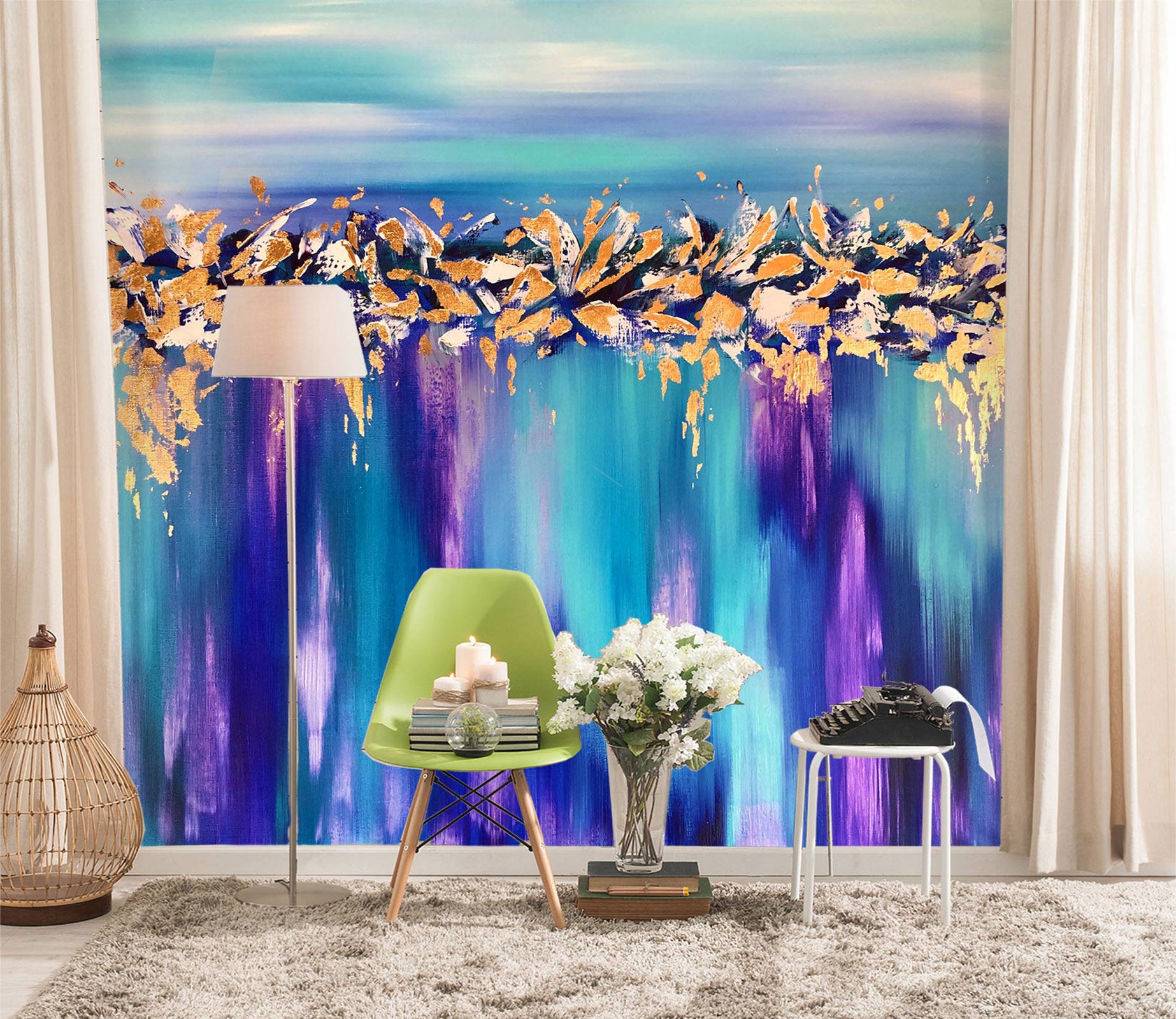 3D Petal Texture 140 Skromova Marina Wall Mural Wall Murals