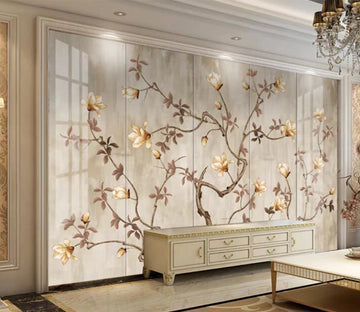 3D Plum Blossom WC2525 Wall Murals