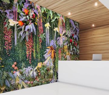 3D Beautiful Flower Plant Wall 354 Wallpaper AJ Wallpaper 2 