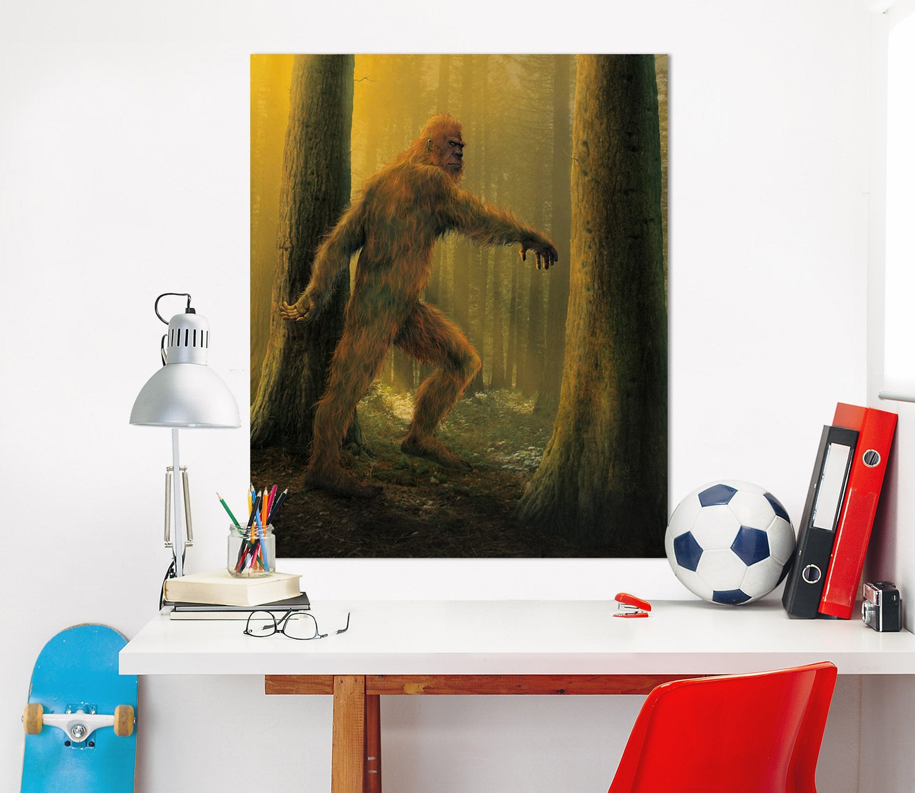 3D Bigfoot Def 012 Vincent Hie Wall Sticker Wallpaper AJ Wallpaper 2 