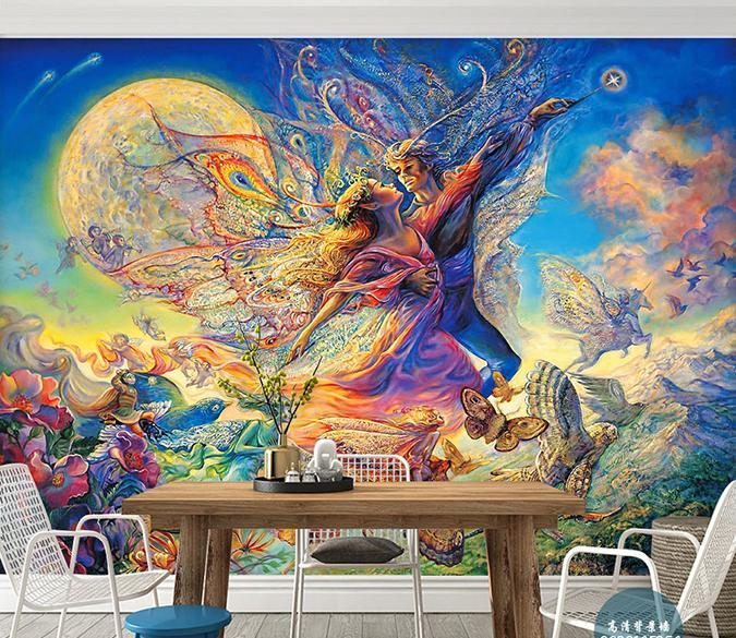 3D Dancing 416 Wall Murals Wallpaper AJ Wallpaper 2 