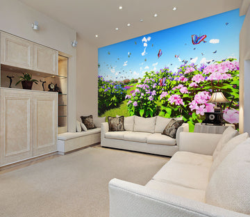 3D Butterfly Group 220 Wall Murals