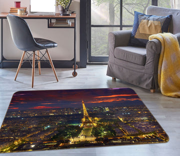 3D Light Tower 1079 Marco Carmassi Rug Non Slip Rug Mat