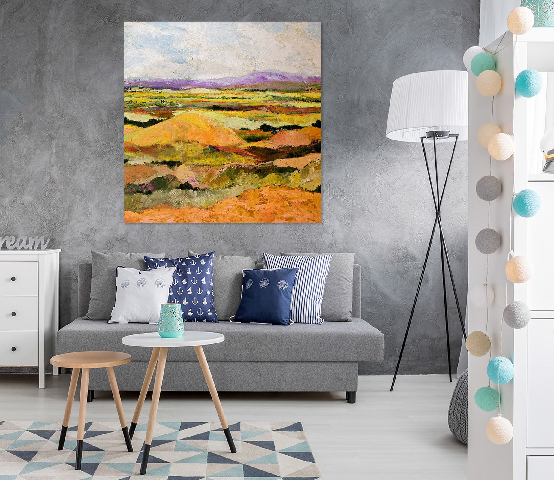 3D Golden Field 185 Allan P. Friedlander Wall Sticker