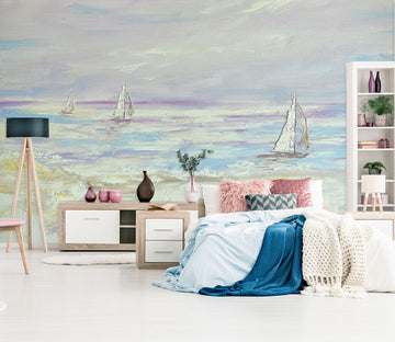 3D Painted Ocean 2612 Skromova Marina Wall Mural Wall Murals