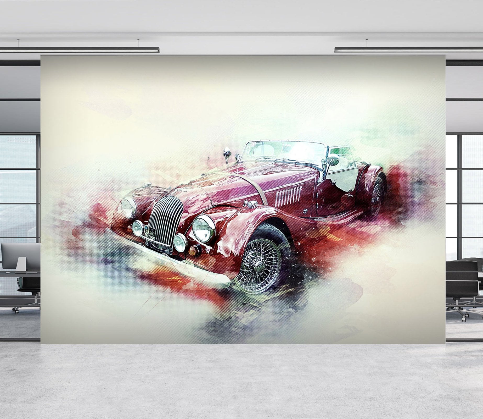 3D Austin Colour 903 Vehicle Wall Murals Wallpaper AJ Wallpaper 2 