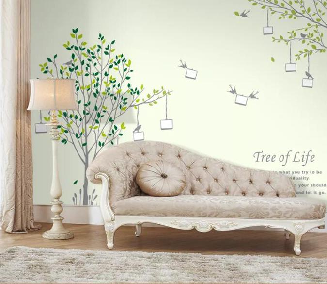 3D Small Tree 290 Wall Murals Wallpaper AJ Wallpaper 2 