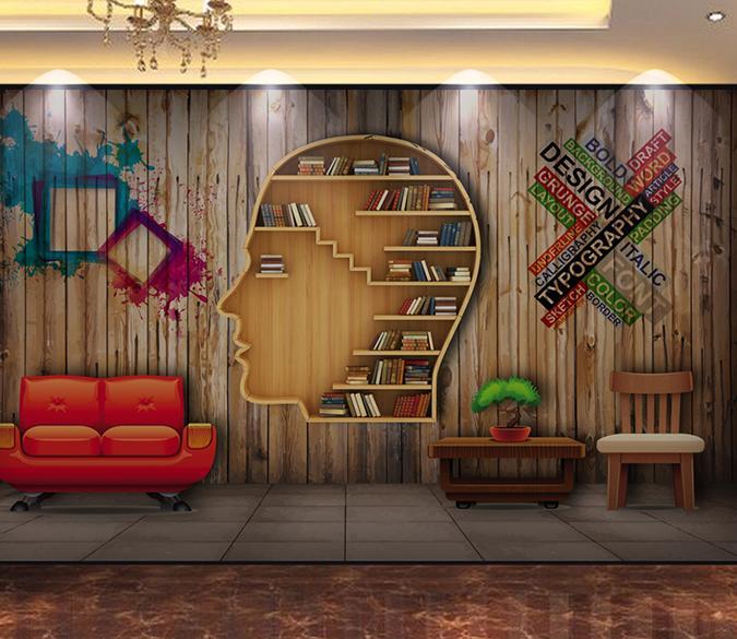 3D Brain Decoration 467 Wall Murals Wallpaper AJ Wallpaper 2 