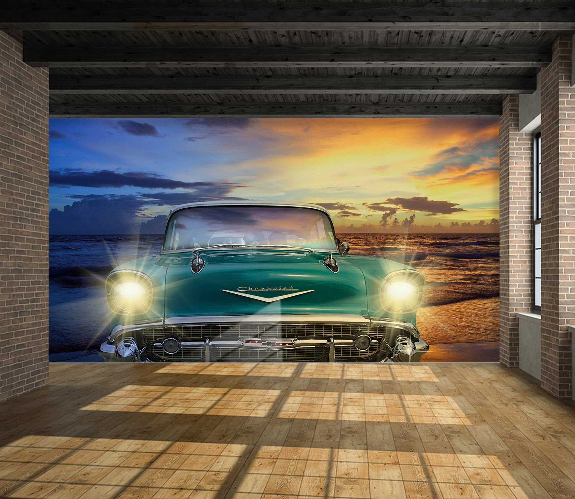 3D Classic 974 Vehicle Wall Murals Wallpaper AJ Wallpaper 2 