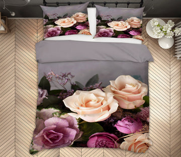 3D Flowers 67103 Bed Pillowcases Quilt