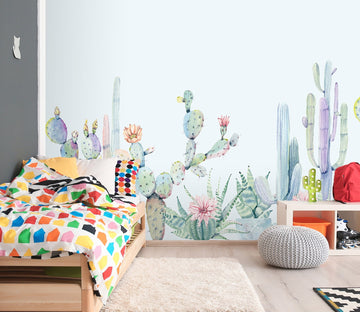 3D Plant Cactus 005 Wall Murals Wallpaper AJ Wallpaper 2 