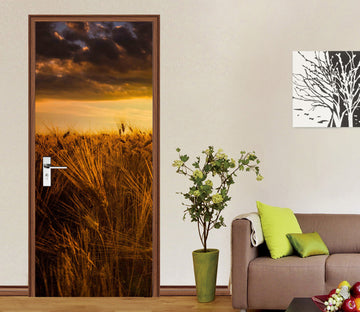 3D Wheat Field 114113 Marco Carmassi Door Mural