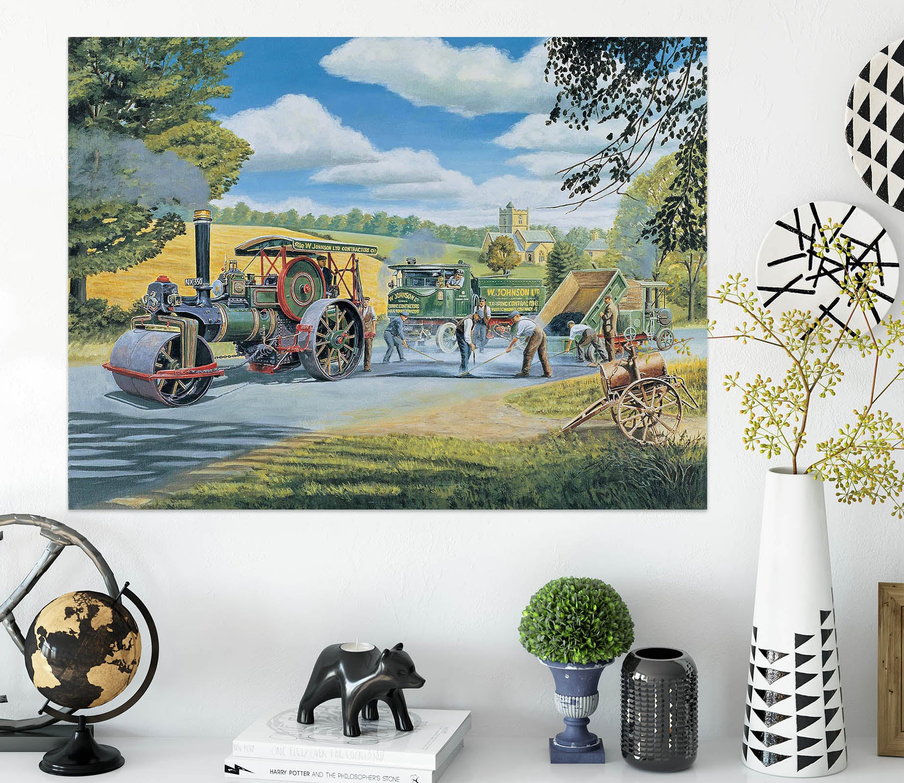 3D The Road Menders 076 Trevor Mitchell Wall Sticker