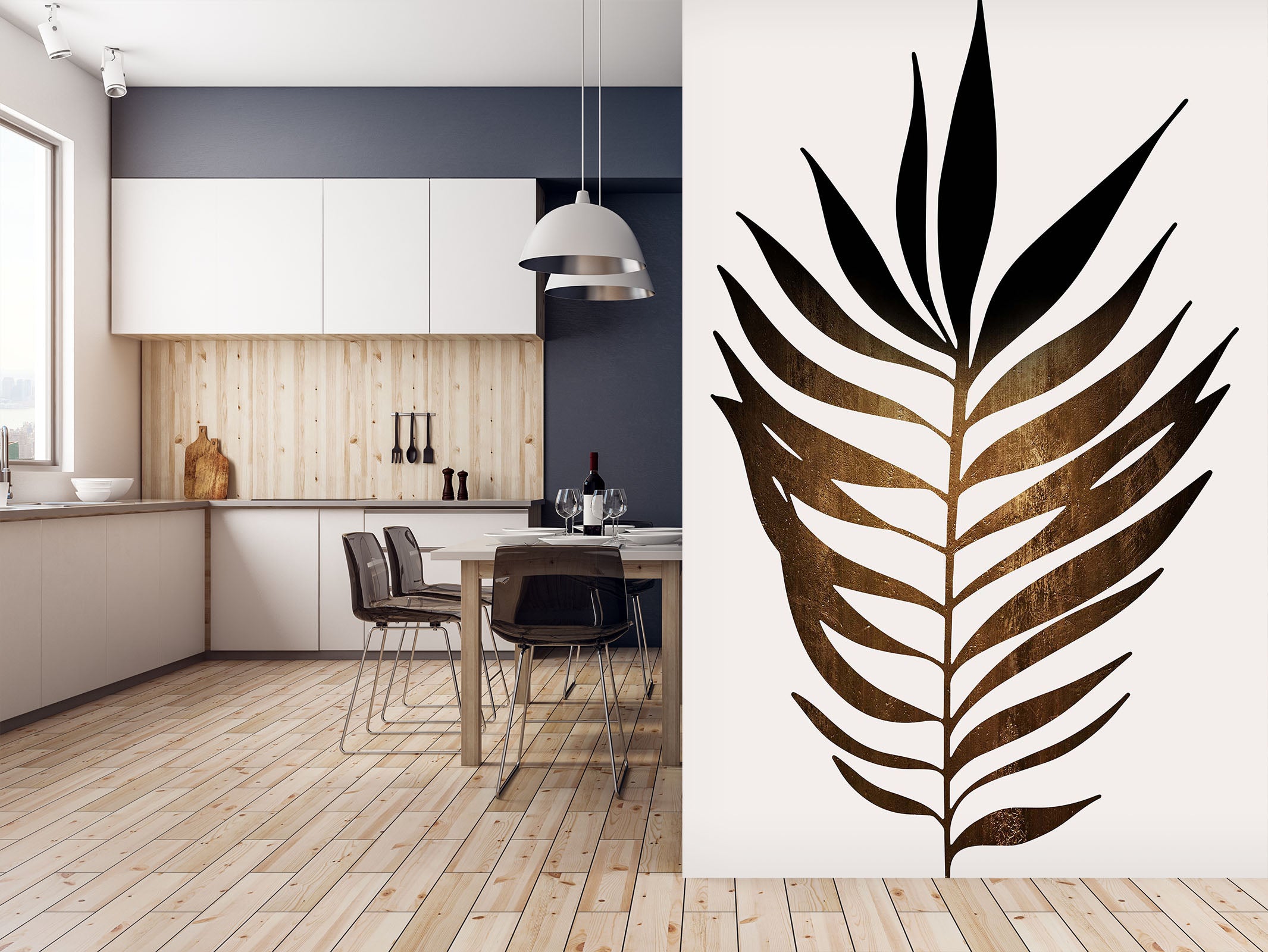 3D Dead Leaves 1475 Boris Draschoff Wall Mural Wall Murals