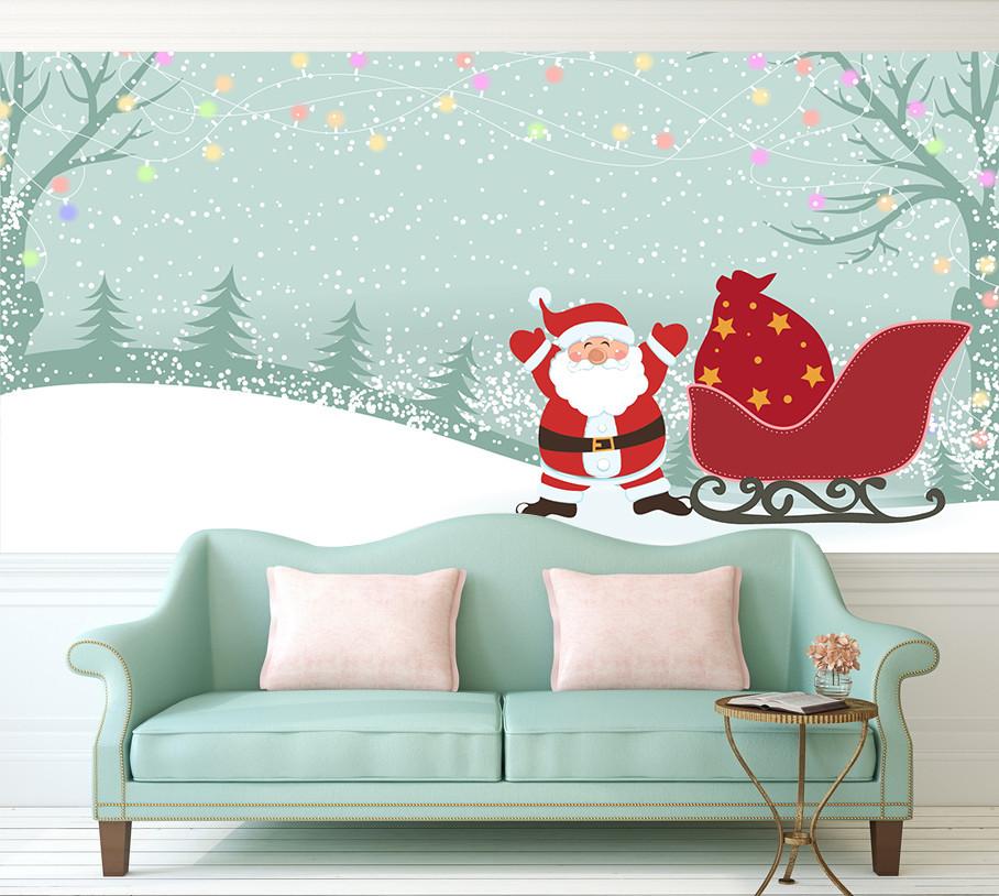 3D Father Christmas Presents Bags 2 Wallpaper AJ Wallpaper 