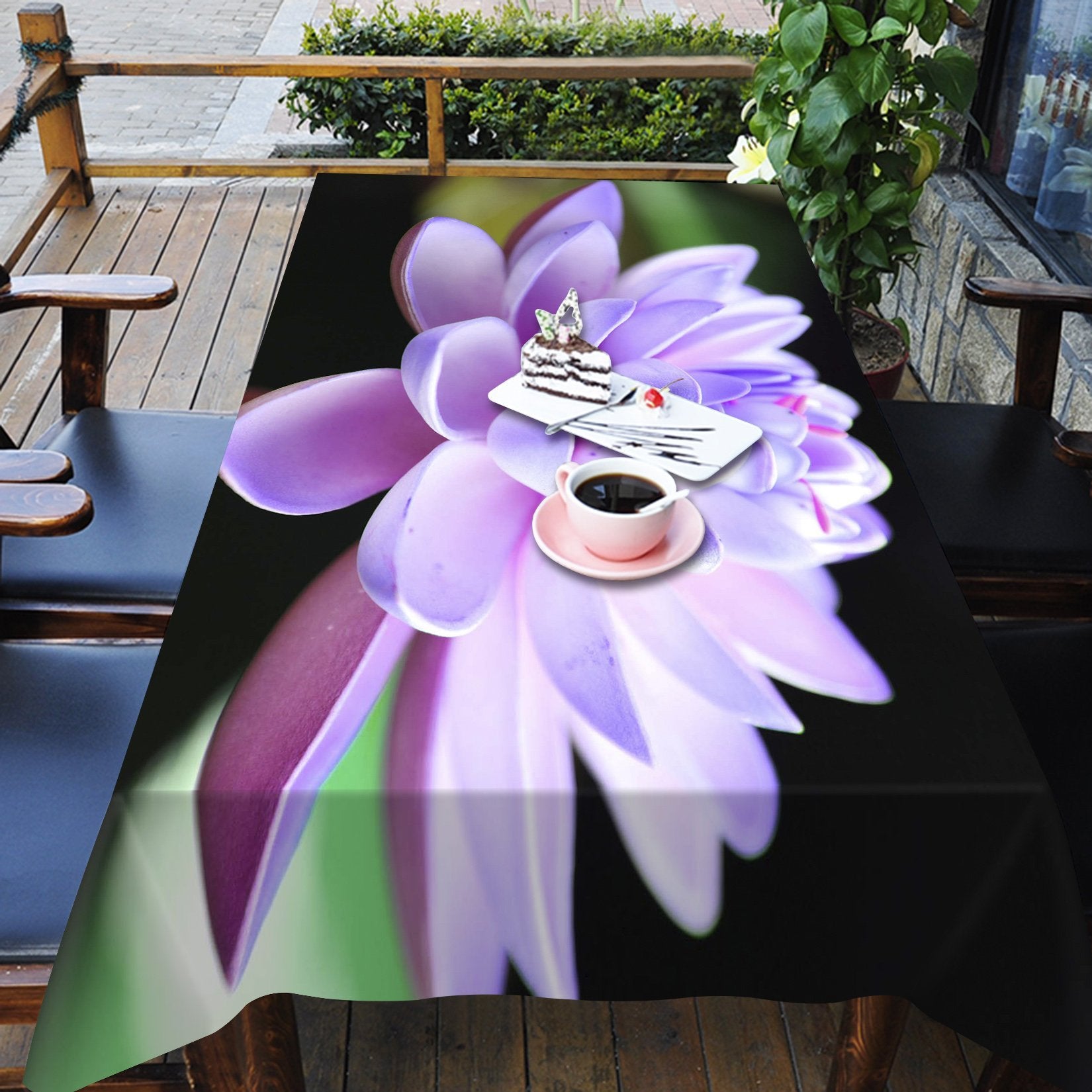 3D Fresh Flower 277 Tablecloths Wallpaper AJ Wallpaper 