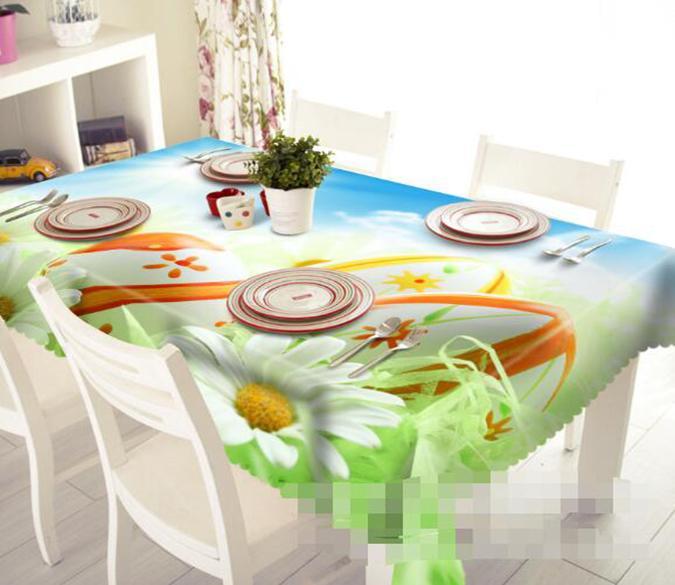 3D Flowers And Pattern 1127 Tablecloths Wallpaper AJ Wallpaper 