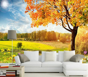 3D Maple Trees 054 Wallpaper AJ Wallpaper 