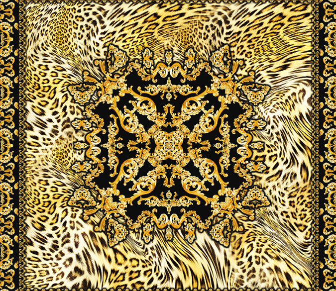 3D Leopard Prints Floor Mural Wallpaper AJ Wallpaper 2 