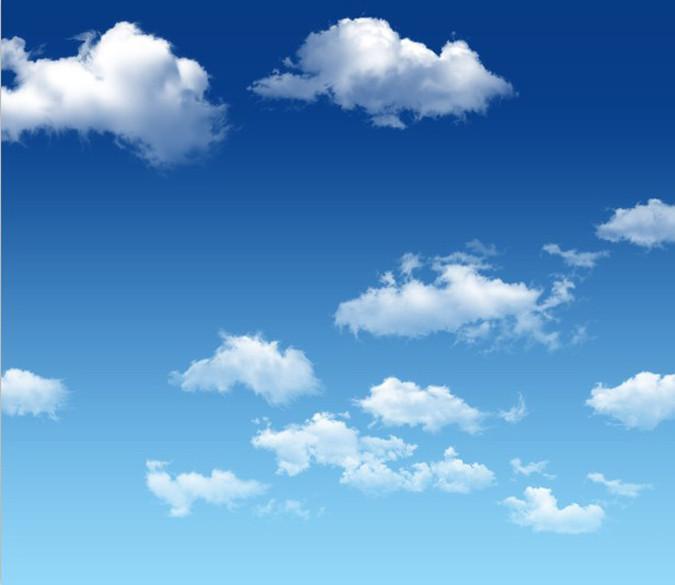 Floating White Clouds Wallpaper AJ Wallpaper 