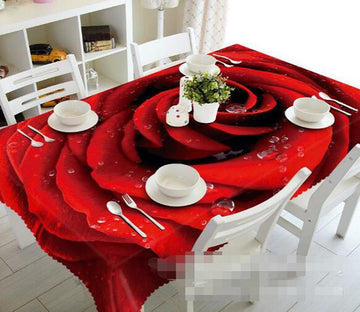 3D Red Rose 978 Tablecloths Wallpaper AJ Wallpaper 