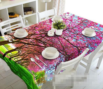 3D Pretty Flowers Trees 989 Tablecloths Wallpaper AJ Wallpaper 