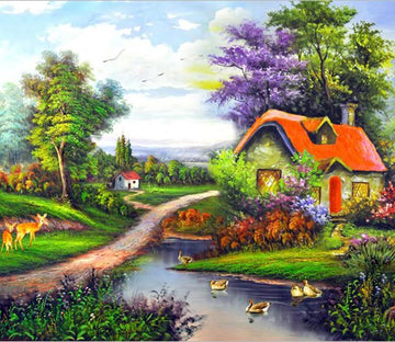 Beautiful Village 3 Wallpaper AJ Wallpaper 