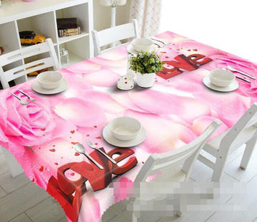 3D Roses Petals 1117 Tablecloths Wallpaper AJ Wallpaper 