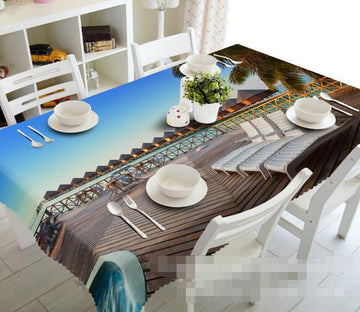 3D Sea Pavilions 892 Tablecloths Wallpaper AJ Wallpaper 