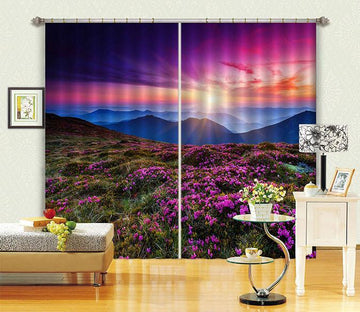 3D Mountains Scenery 659 Curtains Drapes Wallpaper AJ Wallpaper 