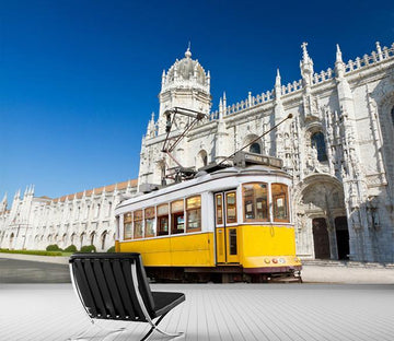 3D Tram Castle 121 Wallpaper AJ Wallpaper 