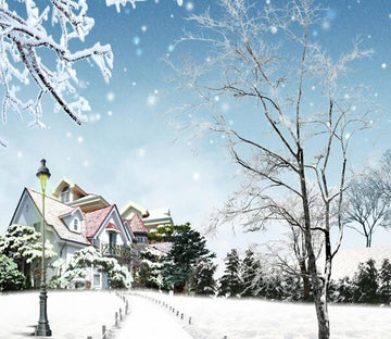 Snowing Scenery Wallpaper AJ Wallpaper 