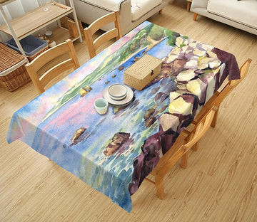 3D Watercolor Painting 192 Tablecloths Wallpaper AJ Wallpaper 