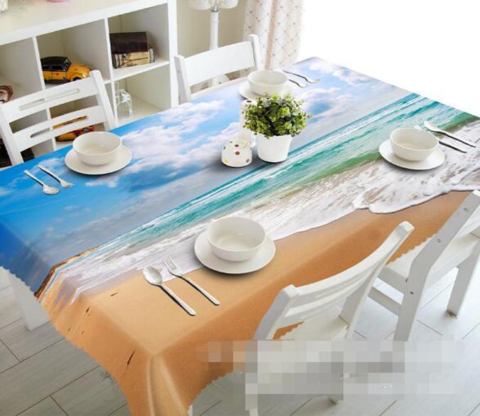 3D Beach Scenery 984 Tablecloths Wallpaper AJ Wallpaper 