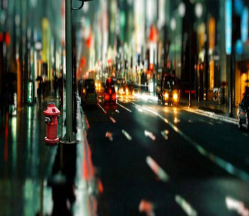 Bustling City Street Wallpaper AJ Wallpapers 