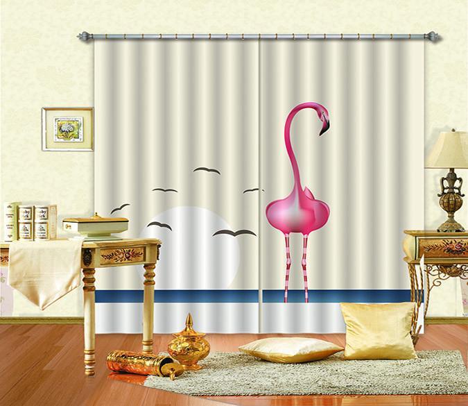 3D Birds Pattern 669 Curtains Drapes Wallpaper AJ Wallpaper 