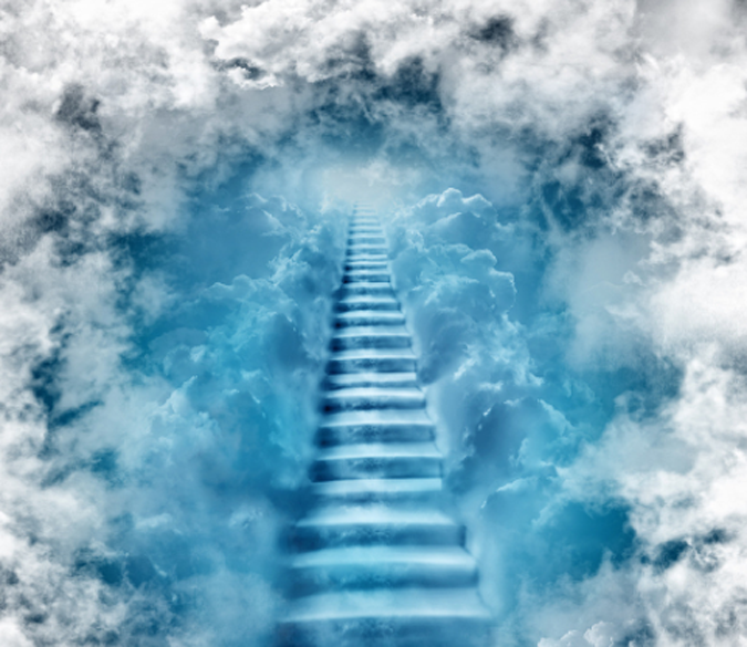 3D Paradise Stairway Floor Mural Wallpaper AJ Wallpaper 2 