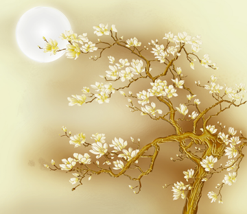 Moon And Tree Wallpaper AJ Wallpaper 2 