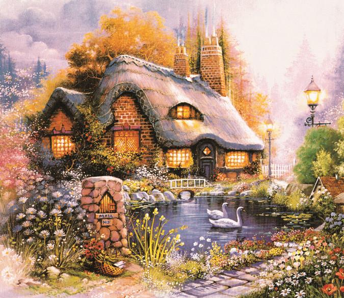 Lakeside House Wallpaper AJ Wallpaper 