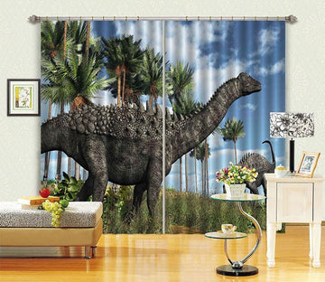 3D Huge Dinosaurs Curtains Drapes Wallpaper AJ Wallpaper 