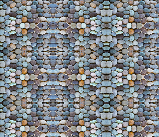 3D Stones Pattern Floor Mural Wallpaper AJ Wallpaper 2 