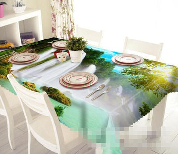 3D Waterfalls 1298 Tablecloths Wallpaper AJ Wallpaper 