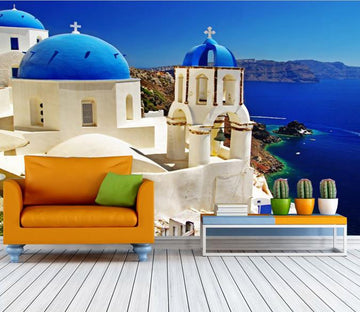 Seaside Churches Wallpaper AJ Wallpaper 