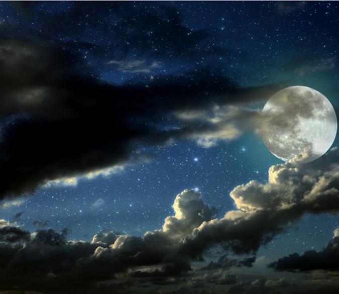 Cloudy Stars Sky Wallpaper AJ Wallpaper 