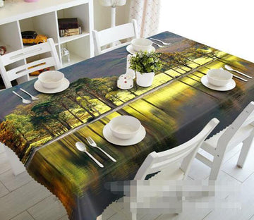 3D Lake Scenery 1109 Tablecloths Wallpaper AJ Wallpaper 