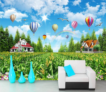 3D Farmland House 299 Wallpaper AJ Wallpaper 